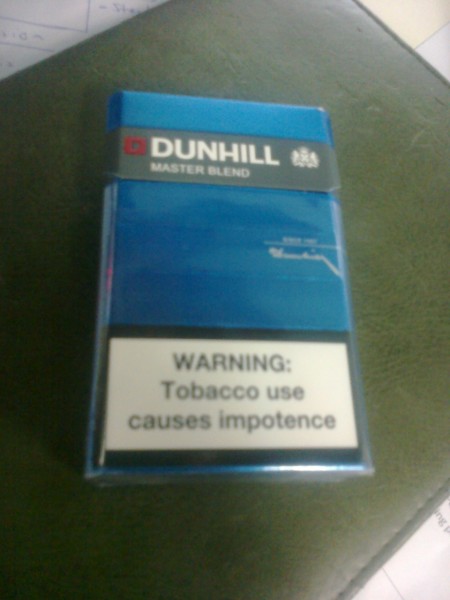 Dunhill Warning