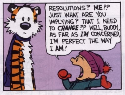 Calvin and Hobbes Resolutions